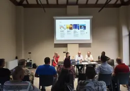 L'intervento dell'assessora alla Cultura Lucia Rosso sul progetto Be come Busca